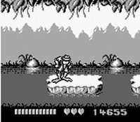 une photo d'Ã©cran de Battletoads sur Nintendo Game Boy